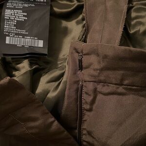 Prada Milano Brown Satin Trousers | Size 40